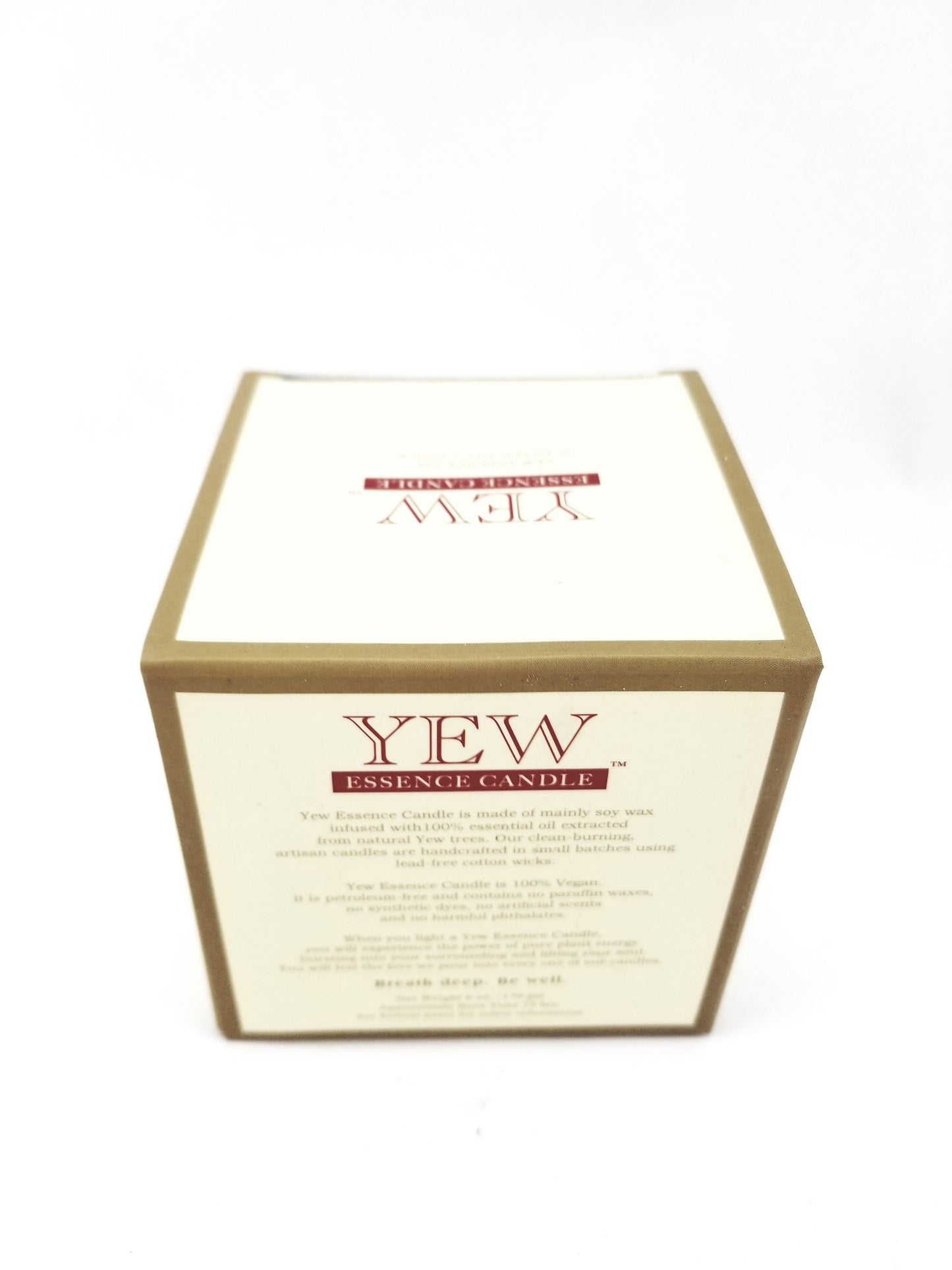 Yew Essence Candle Oil Scented Soy Vegan Natural 6oz Double Wick